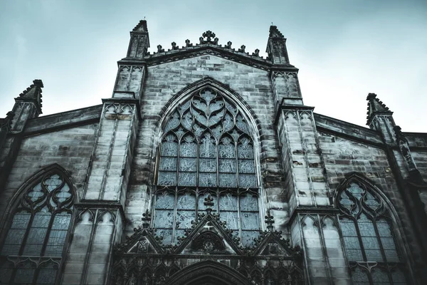 Utsikt Över Giles Cathedral Edinburgh Skottland Storbritannien — Stockfoto