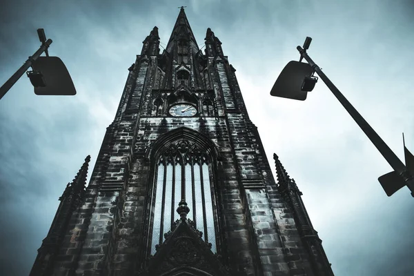 Blick Auf Die Giles Kathedrale Edinburgh Schottland Großbritannien — Stockfoto