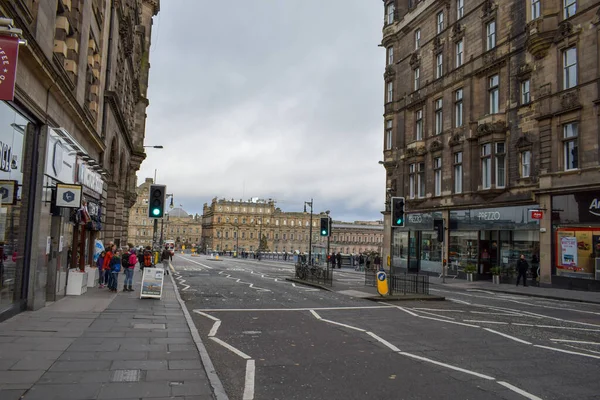 Edimburgo Scozia 2018 Strade Edimburgo — Foto Stock