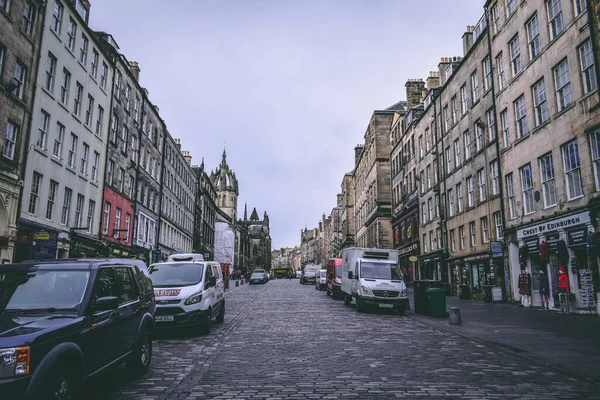 Edinburgh Schotland 2018 Straten Meest Iconische Stad — Stockfoto