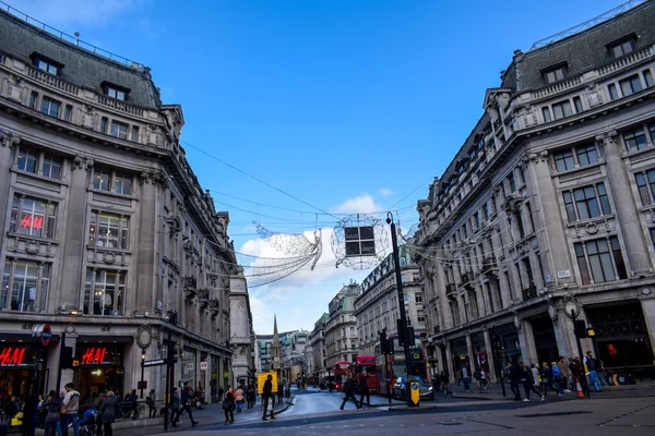 Londra Regno Unito 2019 Strade Trafficate Londra Affollate Persone Buone — Foto Stock