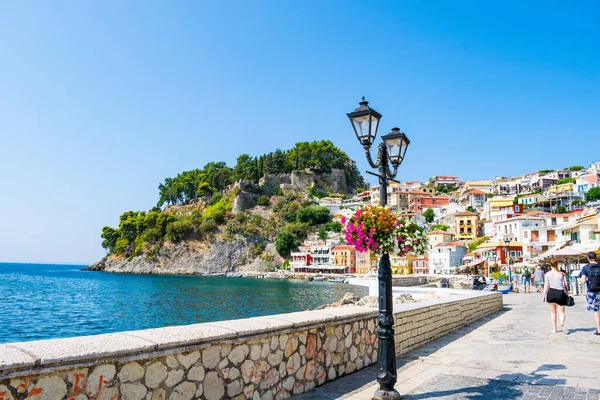 Architecture Town Parga Greece — Stock Photo, Image