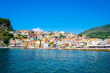 Yunanistan 'ın Parga kentinde mimari