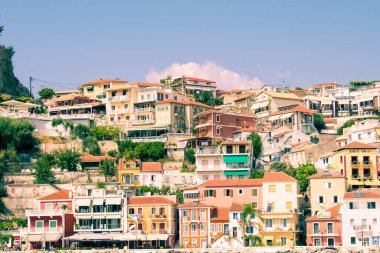 Yunanistan 'ın Parga kentinde mimari