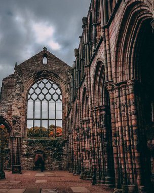  Edinburgh, İskoçya, İngiltere 'deki Holyroodhouse Sarayı