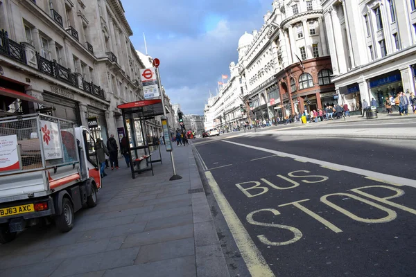 Londra Regno Unito 2019 Strade Trafficate Londra — Foto Stock