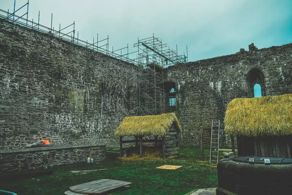 Doune Castle Skócia Egy Középkori Erőd Amit Herceg Épített — Stock Fotó