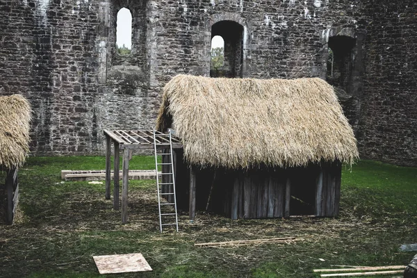 Doune Castle Skócia Egy Középkori Erőd Amit Herceg Épített — Stock Fotó