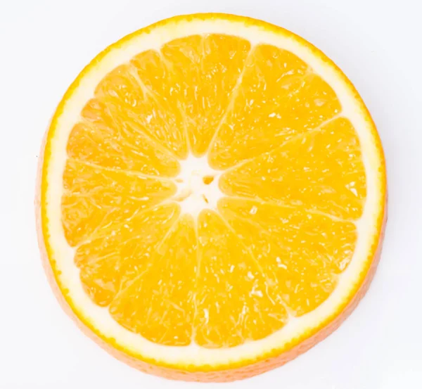 Narancs Gyümölcs Közelkép Textúra Makró — Stock Fotó