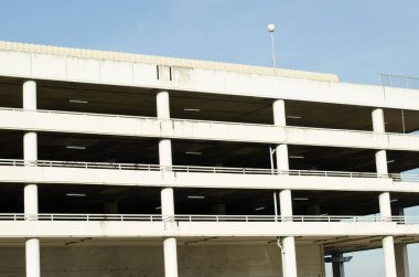 Park Güvertesi mimarisi beton bina