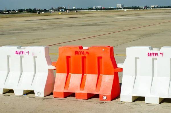 Barrière Sur Parking — Photo