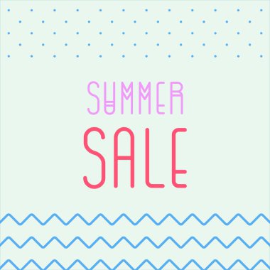 Yaz indirimi afişleri, indirimli afişler. Vektör illüstrasyonu.