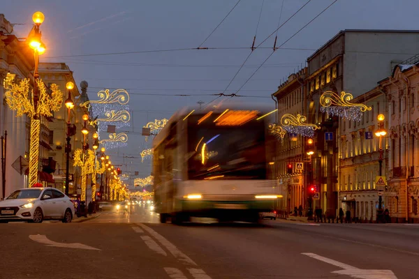 Navidad San Petersburgo Rusia — Foto de Stock