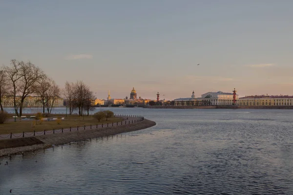 Nézd Meg Város Központjában Petersburg Oroszország — Stock Fotó