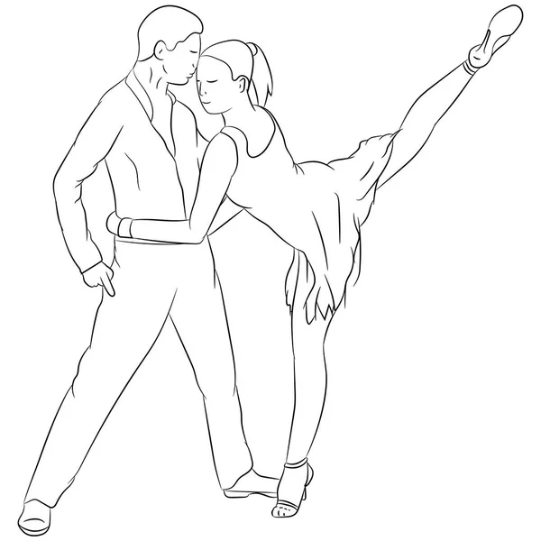 Vektör çizimi düz tasarım. Aptal çift..