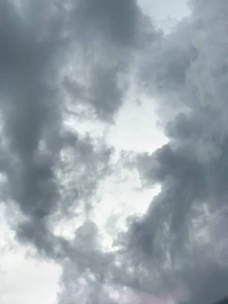 Background texture of thee gray thick clouds — Stock Photo, Image