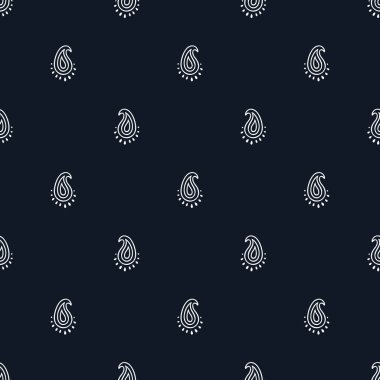 Siyah ve beyaz renklerde desenli basit desen