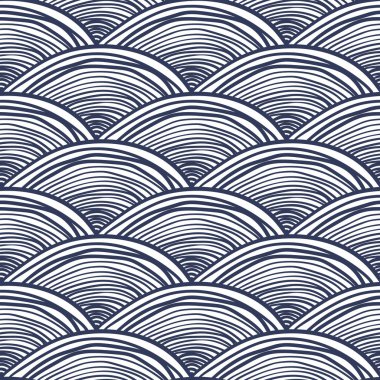 Dalgalar arka plan, soyut seamless modeli.