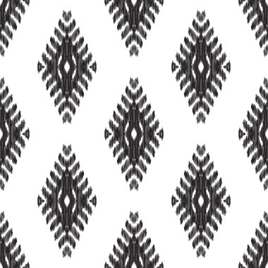 Siyah ve beyaz kusursuz desen.