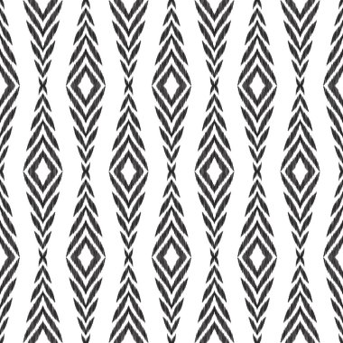 Ikat dikişsiz desen. Moda duvar kağıdı.