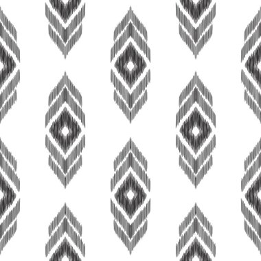 Siyah ve beyaz kusursuz desen.