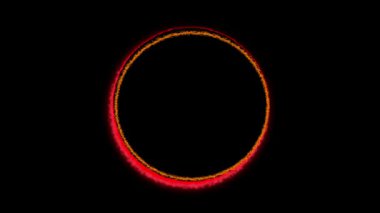 Dairesel yumruk deliği hareketi grafiği. Yüksek kalite 4k görüntü