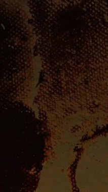 Dikey Arıza Retro Doku Örtüsü Saptırılmış Gürültü ve Titreşim ile. Yüksek kalite 4k görüntü