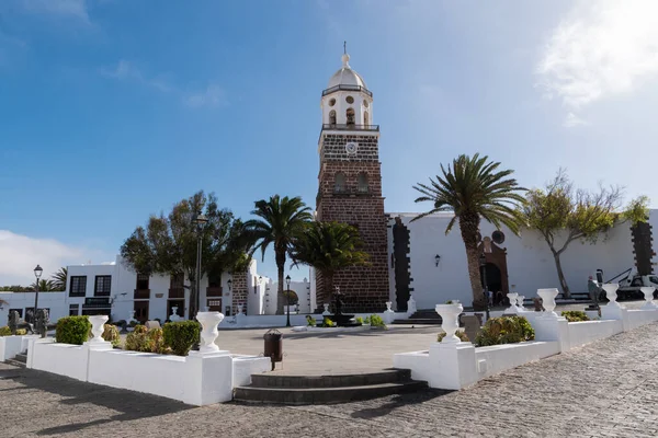 Kerk Van Onze Lieve Vrouw Van Guadalupe Teguise Lanzarote Canarische — Stockfoto