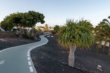 Yeni Costa Teguise gezinti alanı, Lanzarote, İspanya