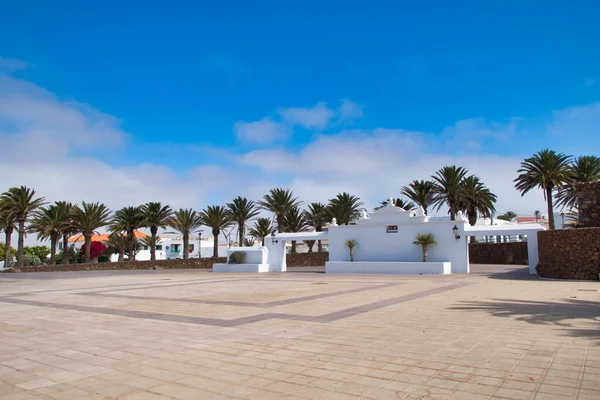 Vista Para Município Teguise Lugar Beleza Espetacular Onde Estamos Presos — Fotografia de Stock