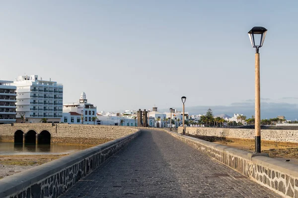 San Gabriel Şatosu 'ndan tutuklama şehri Lanzarote Adası, Kanarya Adaları İspanya