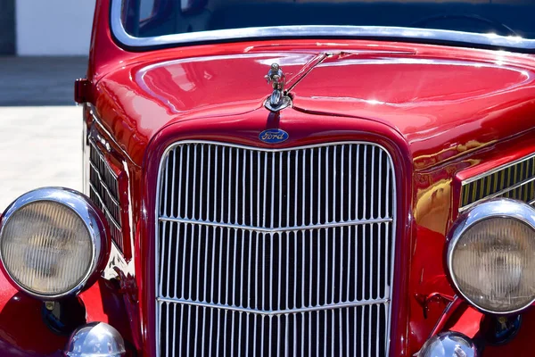 Lanzarote Espagne Mai 2016 Ancienne Ford Années Exposition Voitures Historiques — Photo