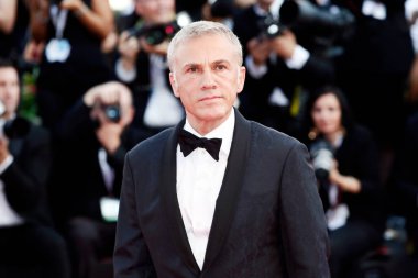 Christoph Waltz, 29 Ağustos 2018 'de Venedik, İtalya' da düzenlenen 75. Venedik Film Festivali sırasında 