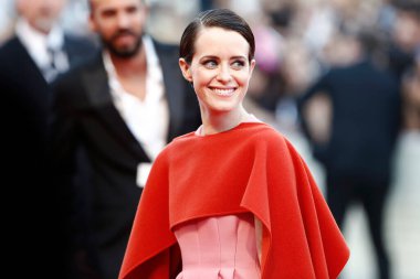 Claire Foy, 29 Ağustos 2018 'de Venedik, İtalya' da düzenlenen 75. Venedik Film Festivali sırasında 