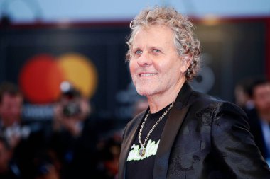 Venedik, İtalya - 31 Ağustos 2018 'de Venedik, İtalya' da düzenlenen 75. Venedik Film Festivali sırasında Renzo Rosso 