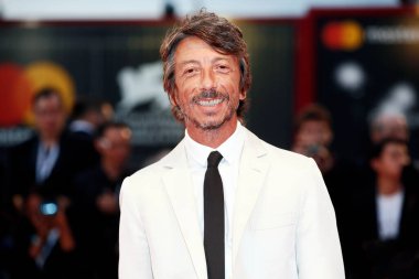 Pierpaolo Piccioli, 1 Eylül 2018 'de Venedik, İtalya' da düzenlenen 75. Venedik Film Festivali sırasında 