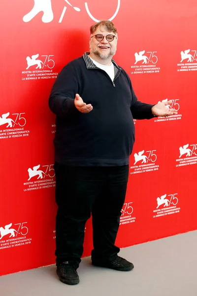 Venise Italie Août Guillermo Del Toro Assiste Appel Photo Jury — Photo