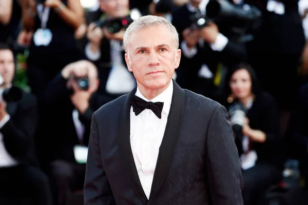 Venice Italy August Christoph Waltz Attends Premiere Movie First Man — Stock Photo, Image