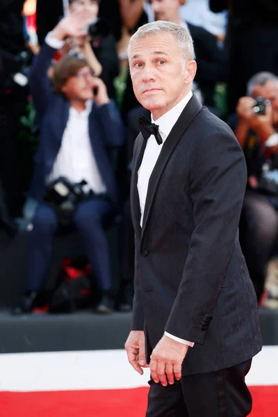 Venice Italy August Christoph Waltz Attends Premiere Movie First Man — Stock Photo, Image