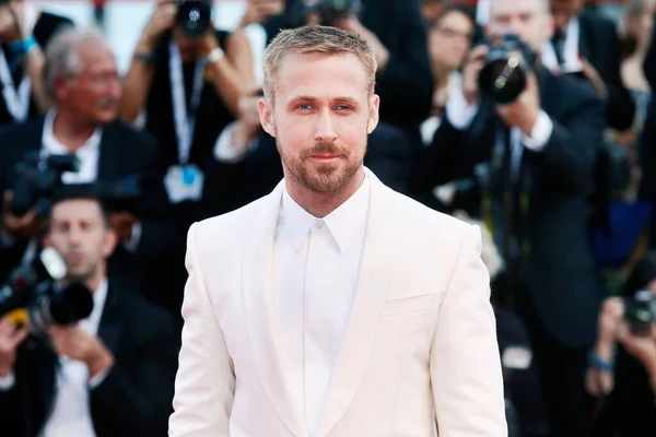 Venise Italie Août Ryan Gosling Assiste Première Film First Man — Photo