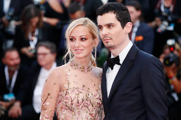 Venice Italië August Olivia Hamilton Damien Chazelle Wonen Première Bij — Stockfoto