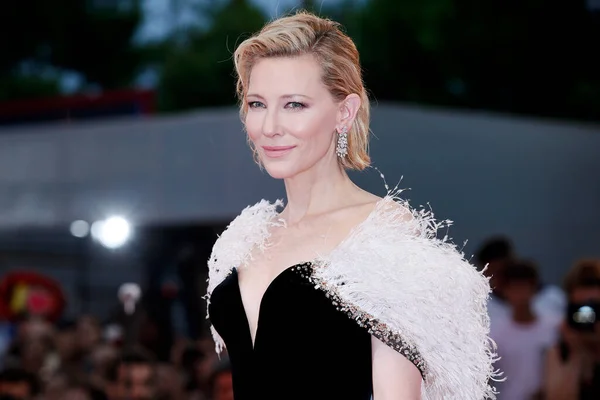 Venice Italy Cate Blanchett Menghadiri Penayangan Perdana Film Star Born — Stok Foto