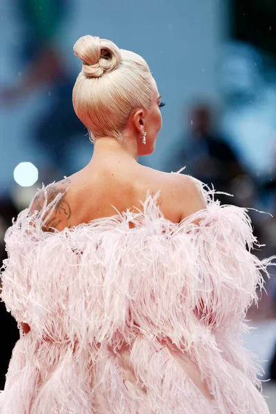 Venice Italien Augusti Lady Gaga Deltar Premiären Filmen Star Born — Stockfoto