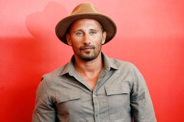 Venice Italien September Matthias Schoenaerts Deltar Fotosamtalet Filmen Close Enemies — Stockfoto