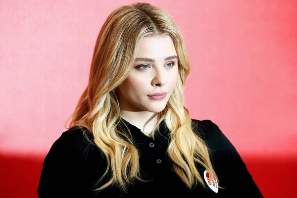 Venice Italië September Chloe Grace Moretz Neemt Deel Aan Het — Stockfoto