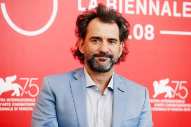 Pablo Trapero, 2 Eylül 2018 'de Venedik, İtalya' da düzenlenen 75. Venedik Film Festivali sırasında 