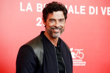 7 Eylül 2018 'de Venedik Film Festivali' nde Alessandro Gassmann, 