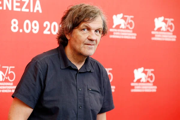 Venecia Italia Septiembre Emir Kusturica Asiste Foto Llamada Pepe Una — Foto de Stock