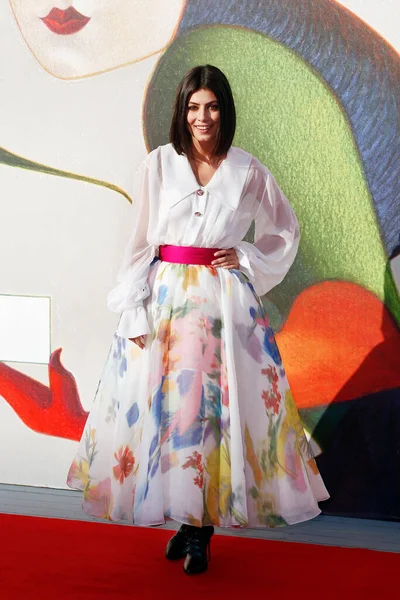 Venice Italy September Alessandra Mastronardi Walks Red Carpet Movie Annee — Stock Photo, Image