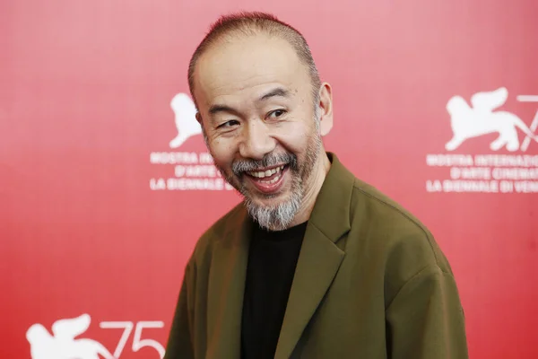 Venice Italië September Shin Tsukamoto Neemt Deel Aan Fotoverbinding Van — Stockfoto